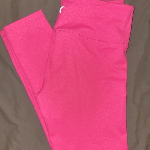 Hot Pink Leopard Print Zyia Leggings